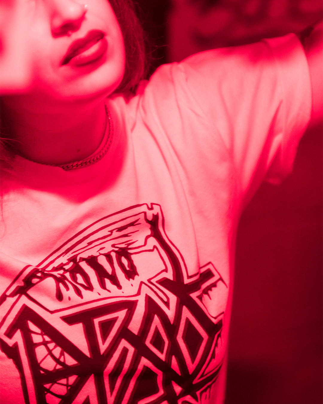 Death tribute t-shirt (λευκό με μαύρο logo)