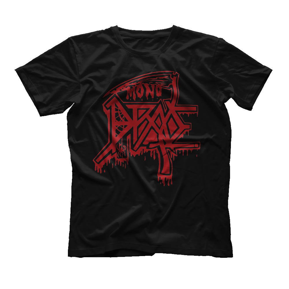 Death tribute t-shirt (μαύρο με κόκκινο logo)