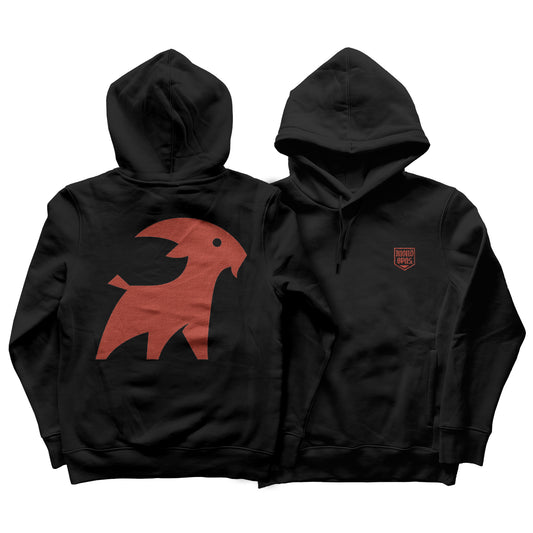 The Goat hoodie (μαύρο) *PREORDER*