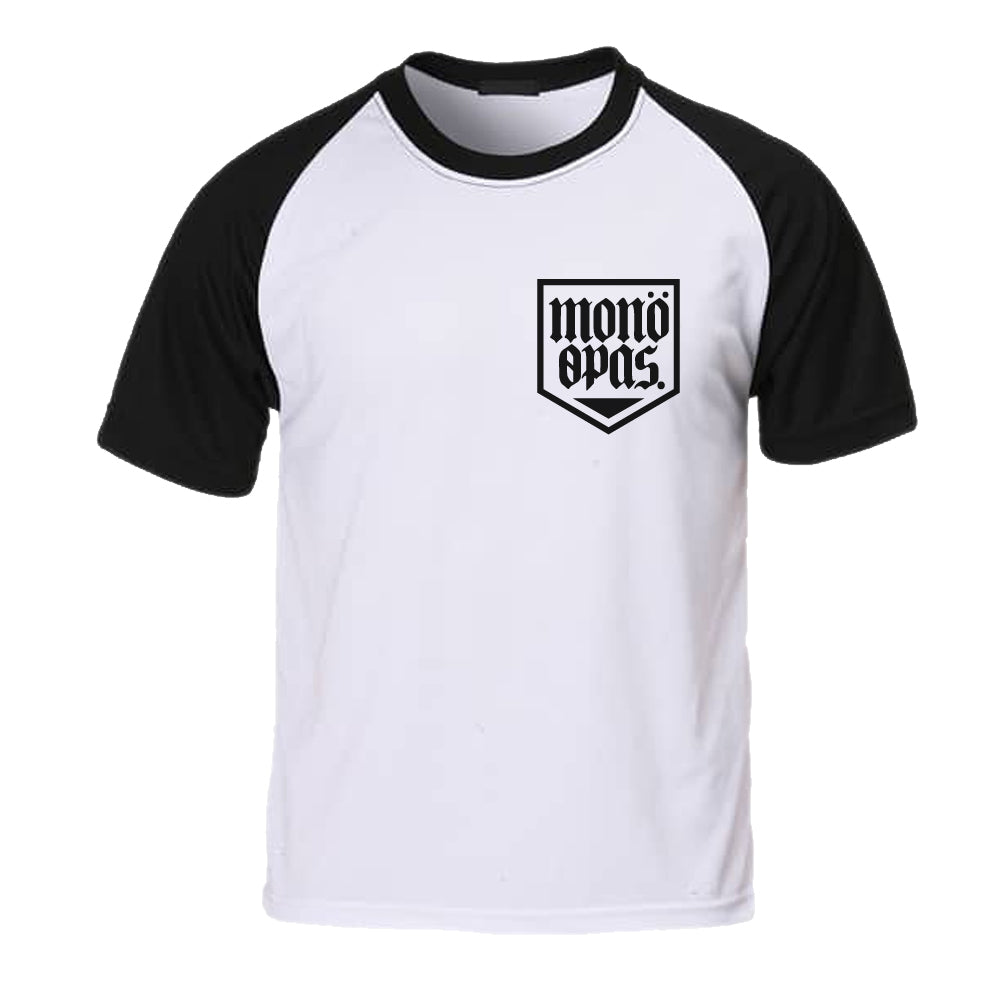 Shield logo Raglan t-shirt